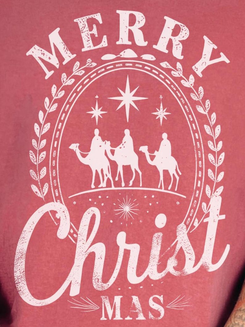 Biblical holiday sublimation for men’s t-shirts
