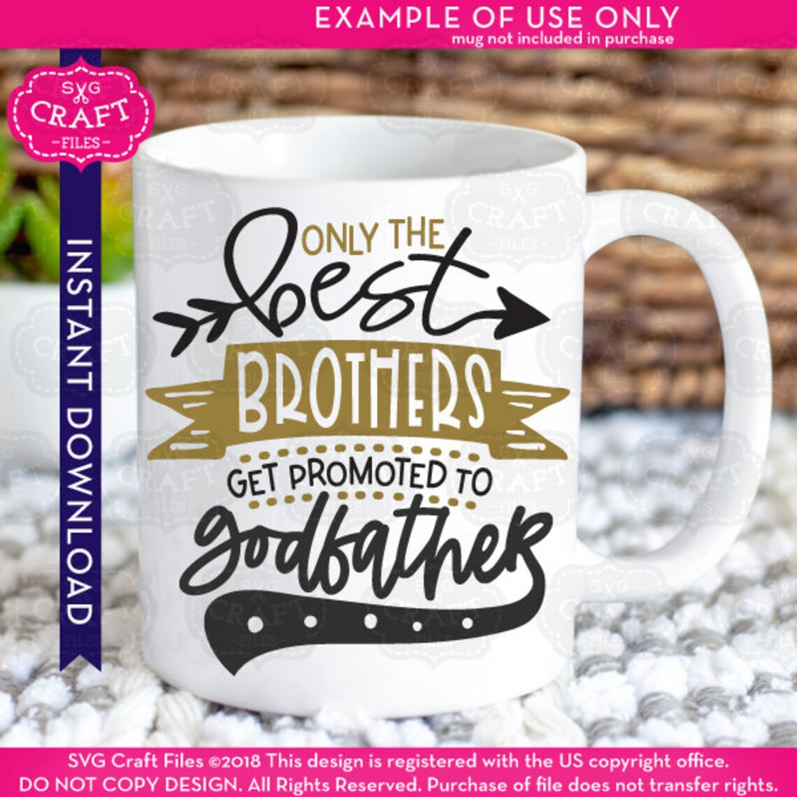 Free Free 206 Promoted To Godmother Svg SVG PNG EPS DXF File