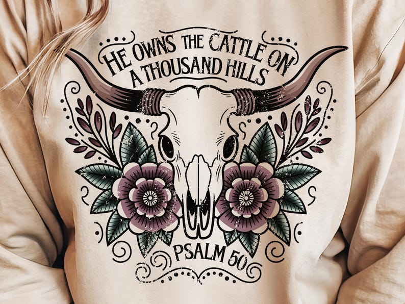 Sublimation Western Designs, Cattle Png, Dtg File, Southern Sublimation Designs, Sublimated Designs Jesus, Jesus Png File, Retro Png Vintage