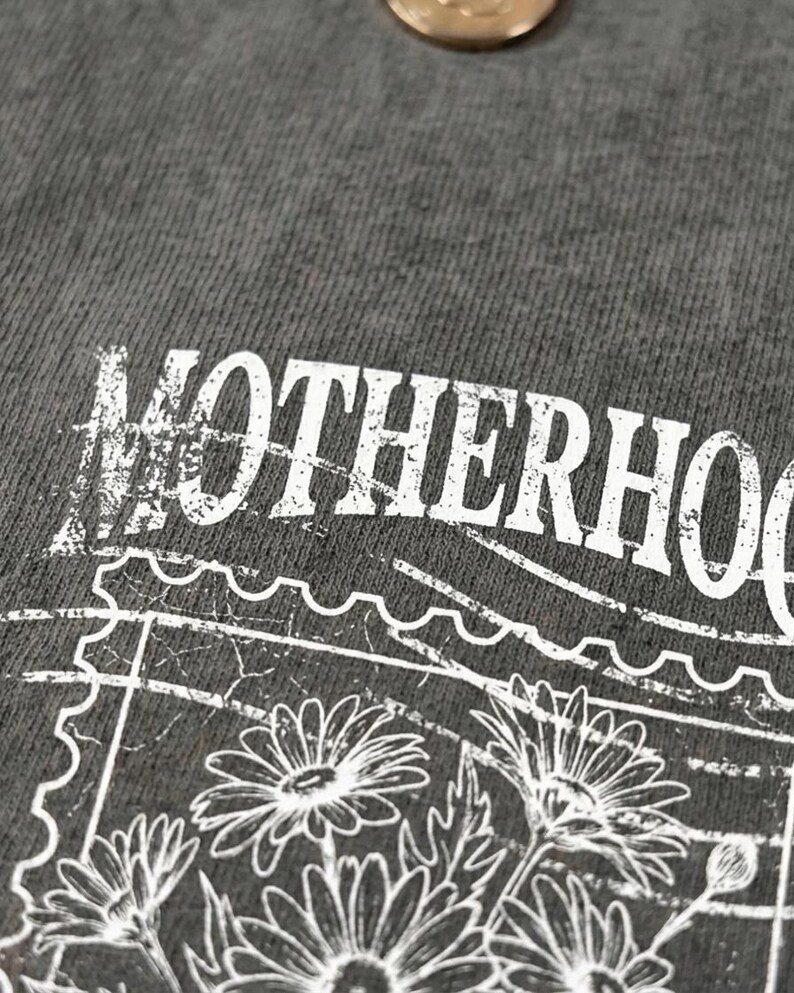 Boutique style Christian mama PNG with black floral sketch illustration and vintage aesthetic lettering