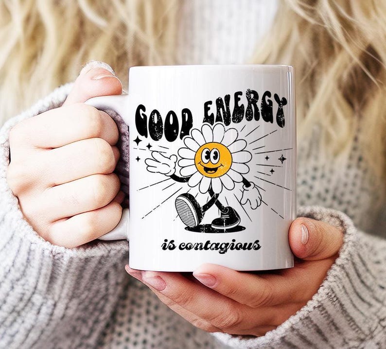 Quotes Positive Png, Boho Quote Png, Inspire Quote Png, Positive Png Quote, Cartoon Retro Png, Retro Graphics Png, Daisy Flower Png Retro image 8