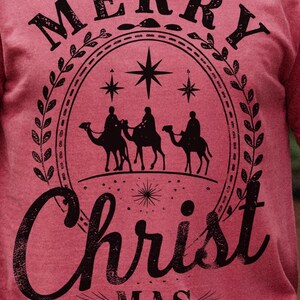Christian men’s Christmas PNG with faith message