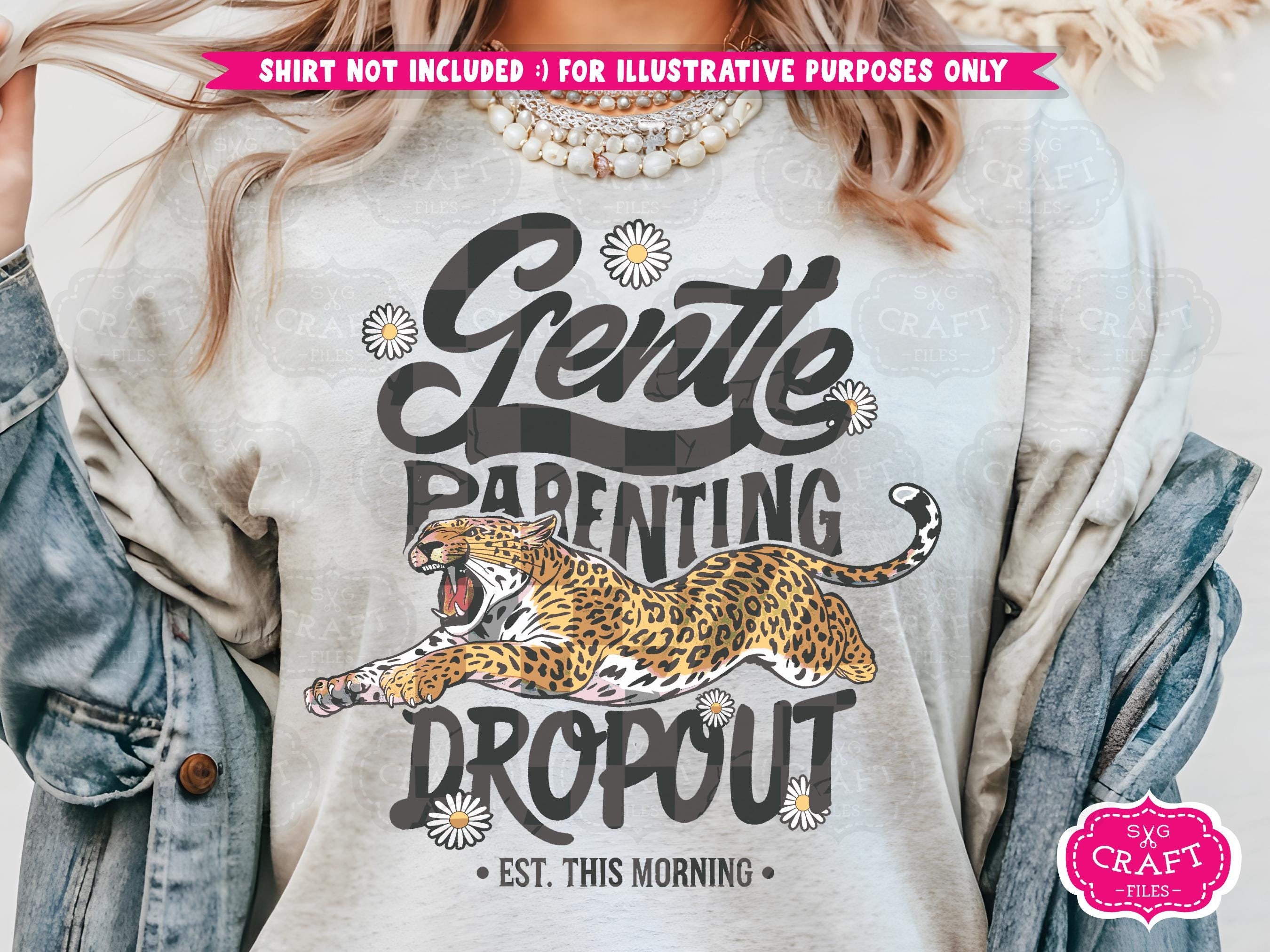 Gentle parenting drop out png, Mom shirt png, Pngs for shirts, Designs for sublimation, Mom life png, Vintage png designs, Dtg design files