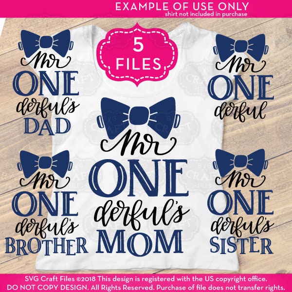 Download Svg files mr. onederful svg cricut files one birthday boy ...