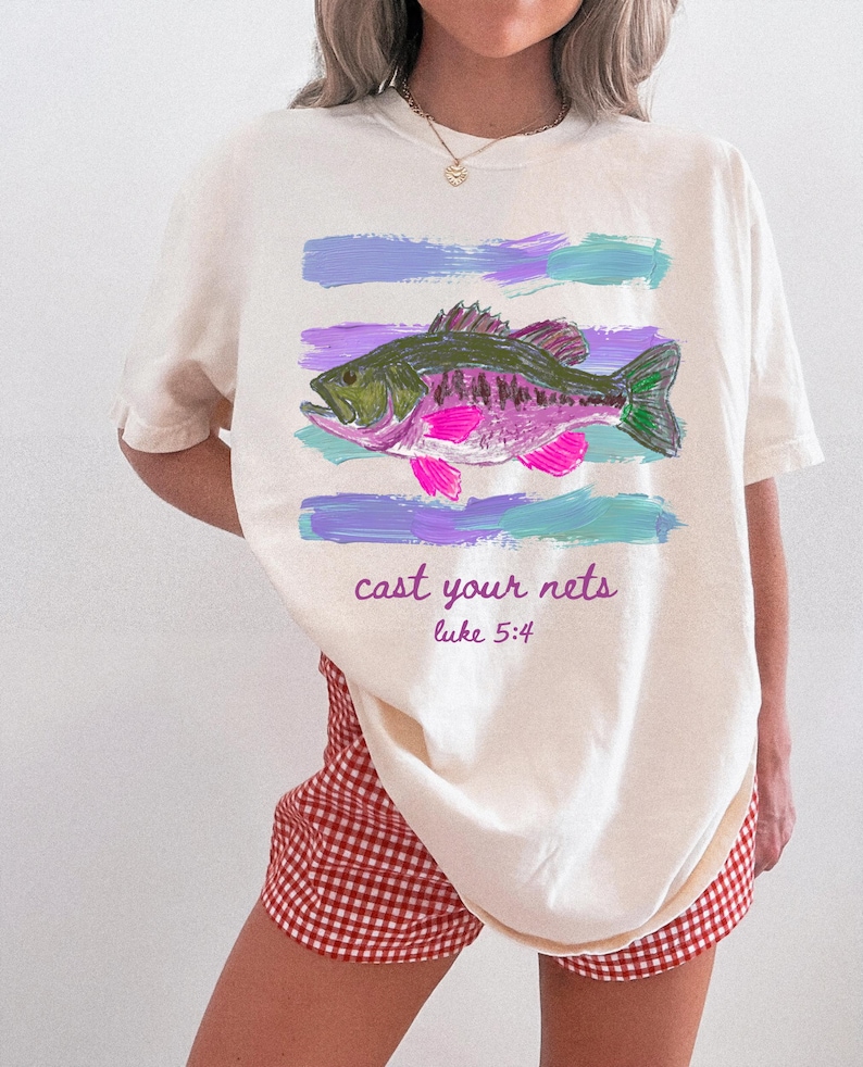 Fishing scripture PNG