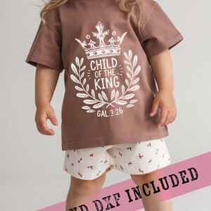 Inspirational Bible verse kids design for Christian apparel