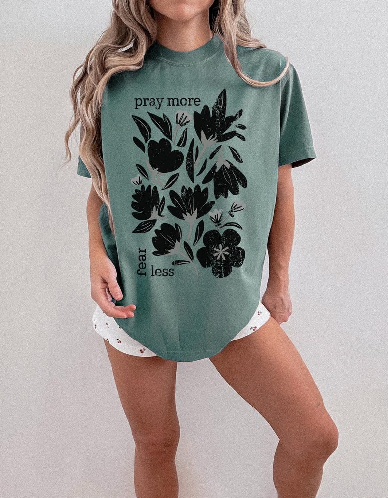 Bible verse floral design for POD sellers