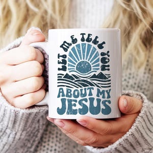 Christian Faith Png, Jesus Clipart Png, Jesus Boho Png, Retro Boho Png, Vintage Boho Png, Catholic Png, Let Me Tell You About My Jesus Png image 8