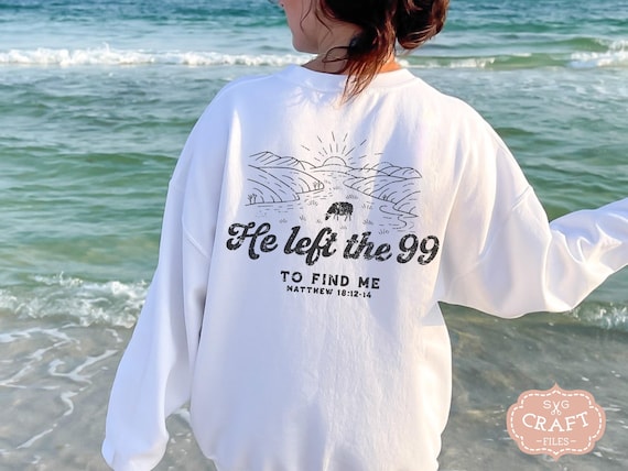 Trendy Png Designs, Christians Bible Png, He Left The 99, Png Bible Verse, Christianity Png, Jesus Saves Png, Retro Png Designs, Boho Png