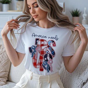 America Needs Jesus 4th of July PNG, Jesus Clipart, Red White Blue PNG, Patriotic Christian Png Design, Popular Now png, Sublimation Trendy
