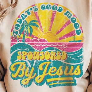 Downloadable Sublimation File, Jesus Funny Png, Png Bright Colors, Sweater Png, Png Summer Shirts, Jesus Shirt Design Png, Christianity Png