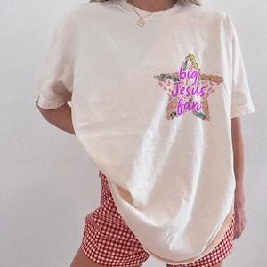 Leopard star Christian shirt design