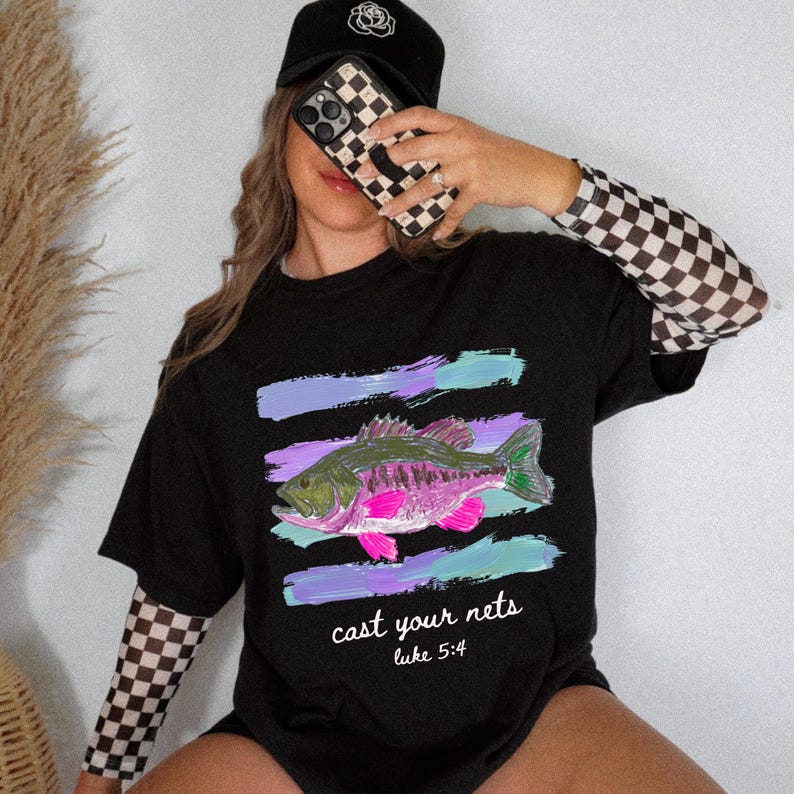 Sublimation fishing design