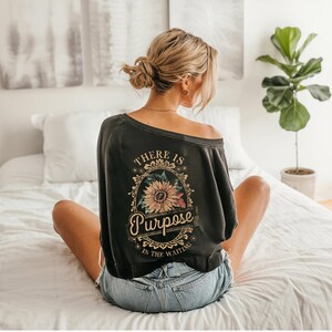 There Is Purpose in the Waiting PNG, Retro Christian DTF File, Bible Verse Sublimation Design, Motivational Faith png, Jesus Digital File