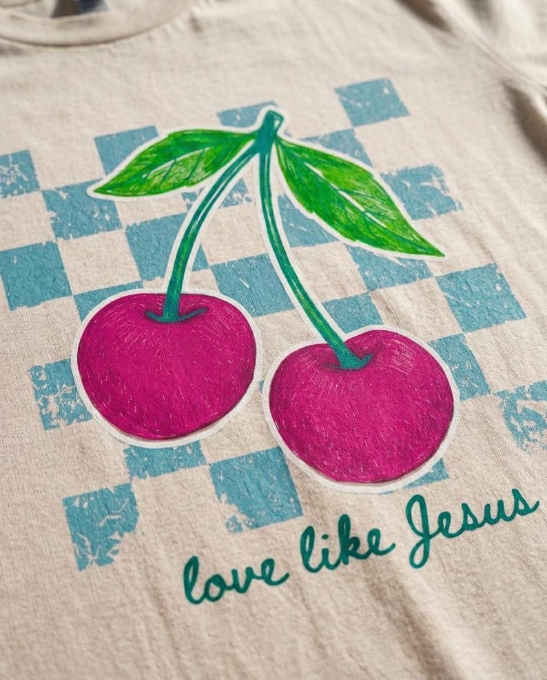 Love Like Jesus PNG for faith-based t-shirts and Christian gifts.