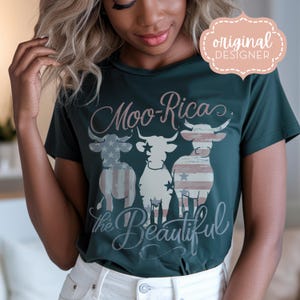 Mucca del 4 luglio in formato PNG, mucca patriottica in formato sublimazione, mucca delle Highlands del 4 luglio, mucca in formato PNG per magliette, giorno dell'indipendenza in formato PNG, animali da fattoria in formato sublimazione