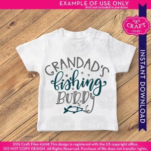 Opas Angelfreund SVG: Baby Kleinkind Shirt Design (Digitaler Download) Bild 9