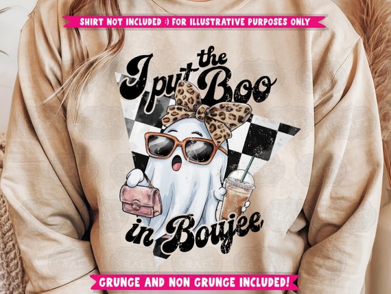 Cute Halloween png, Ghost boujee png, Best seller Halloween png, Boujee ghost png, Cute ghost png, Cute coffee ghost png, Ghostly spooky png