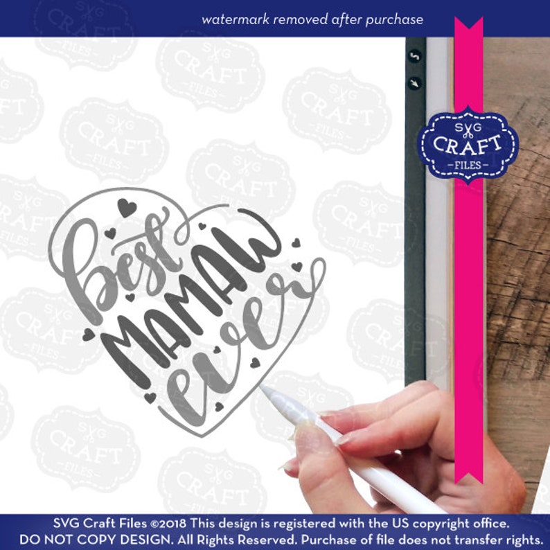 Download Best Mamaw ever svg mother's day svg grandma svg | Etsy