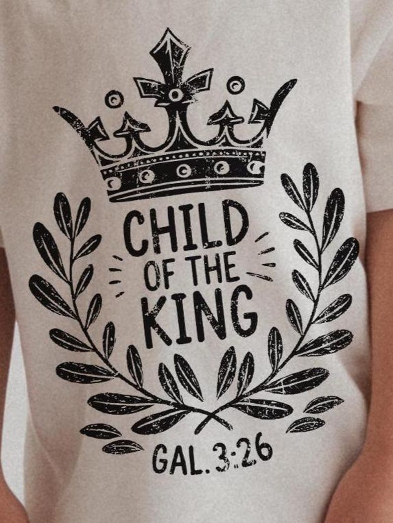 Jesus children’s sublimation artwork for religious t-shirts