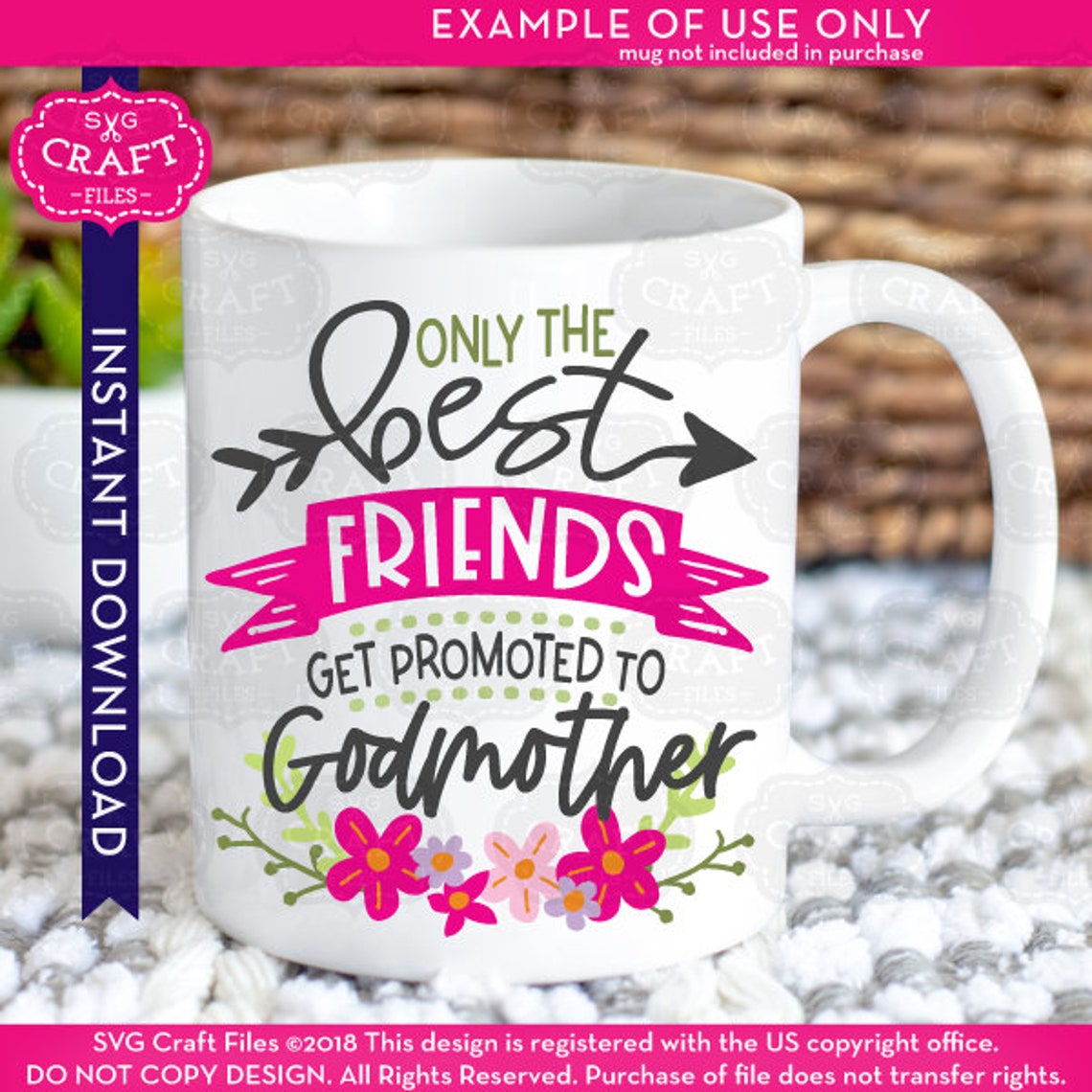 Free Free 103 Promoted To Godmother Svg SVG PNG EPS DXF File