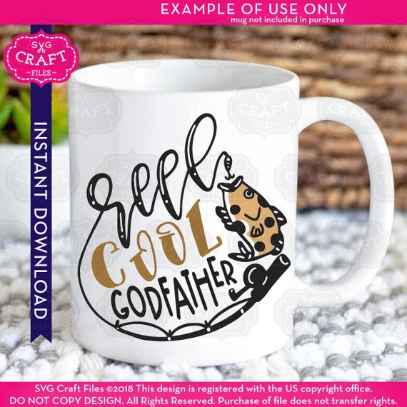 Godfather Svg Fathers Day Svg Reel Cool Godfather Svg Reel Etsy