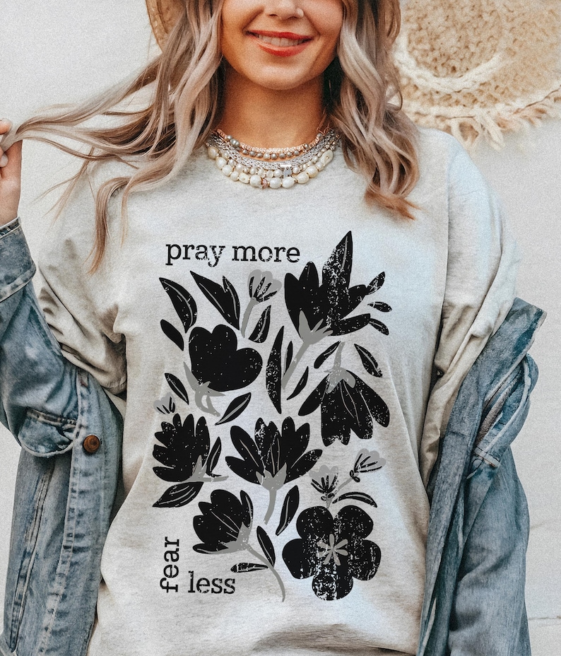 Christian floral PNG for sublimation and heat transfer