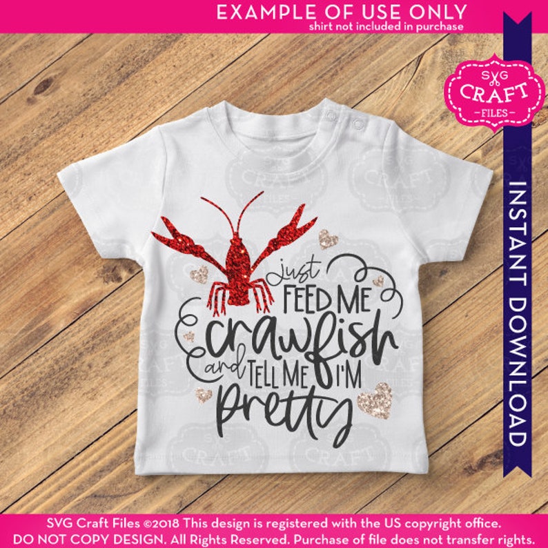mardi gras crawfish svg