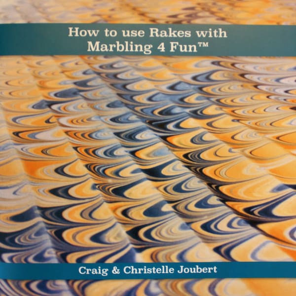 How to use Rakes with Marbling 4 Fun BOOK 3