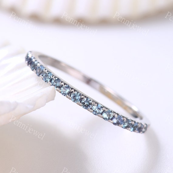 Alexandrite 2024 eternity ring