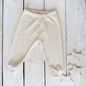 Pantalon bébé en laine mérinos image 3