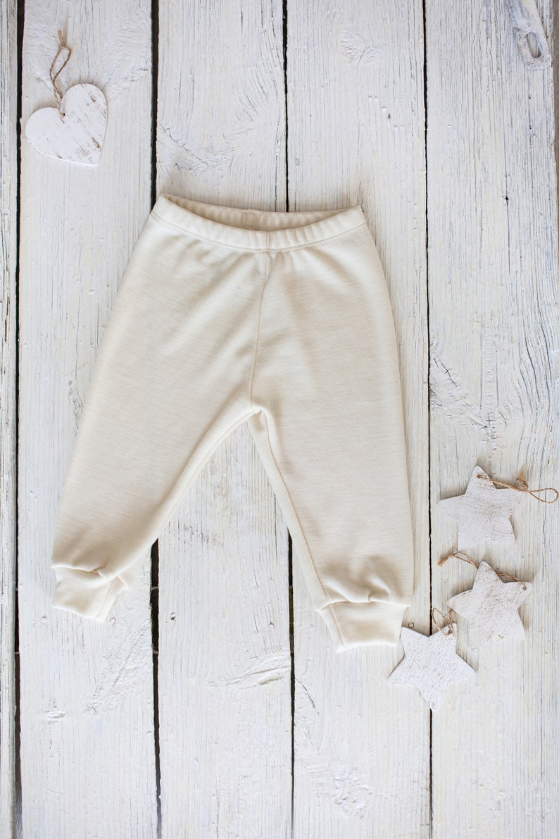 Pantalon bébé en laine mérinos image 3