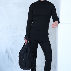 Merino wool thermal pants for men