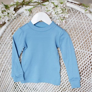 Merino wool long sleeve kid's underwear T-shirt zdjęcie 4