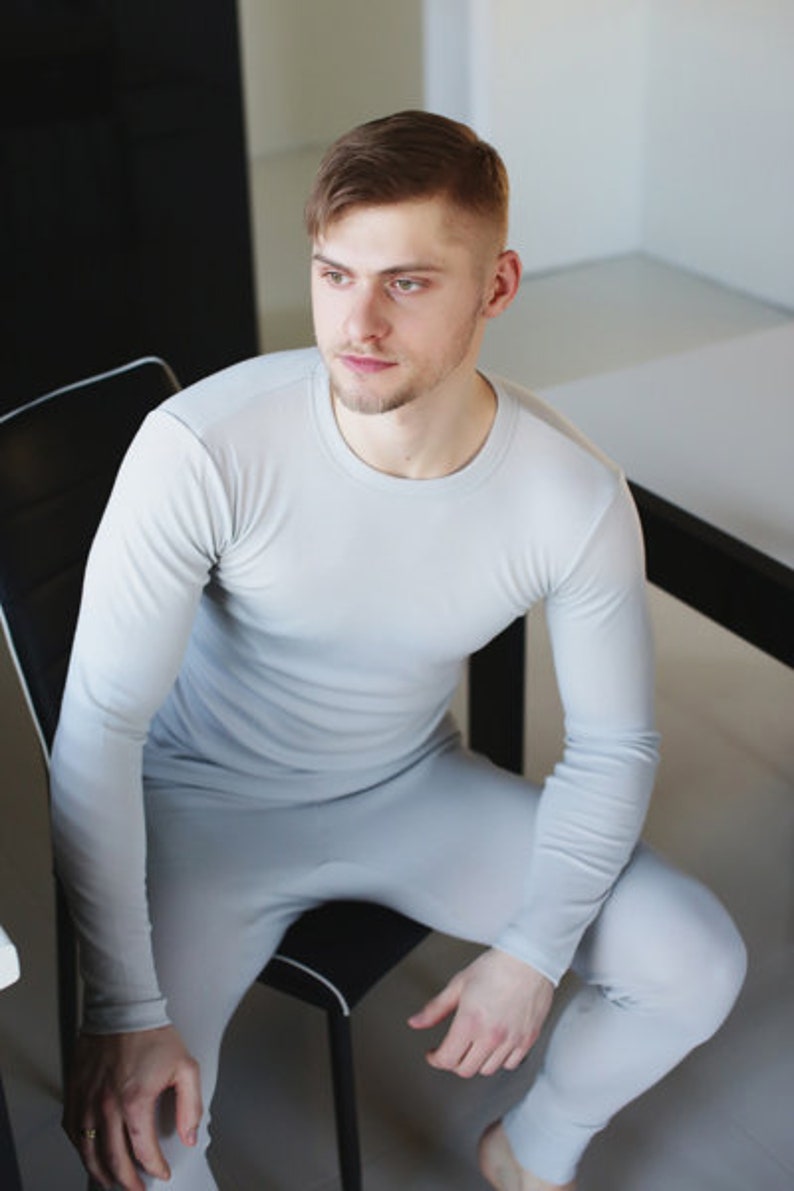 Thermal Underwear Two Piece Set for Men Etsy