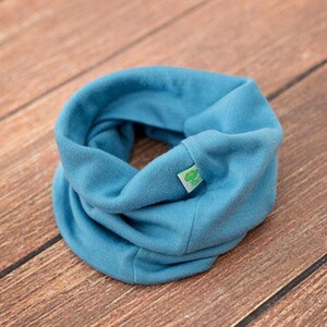 Merino wool warm loop scarves for kids, women and men image 7