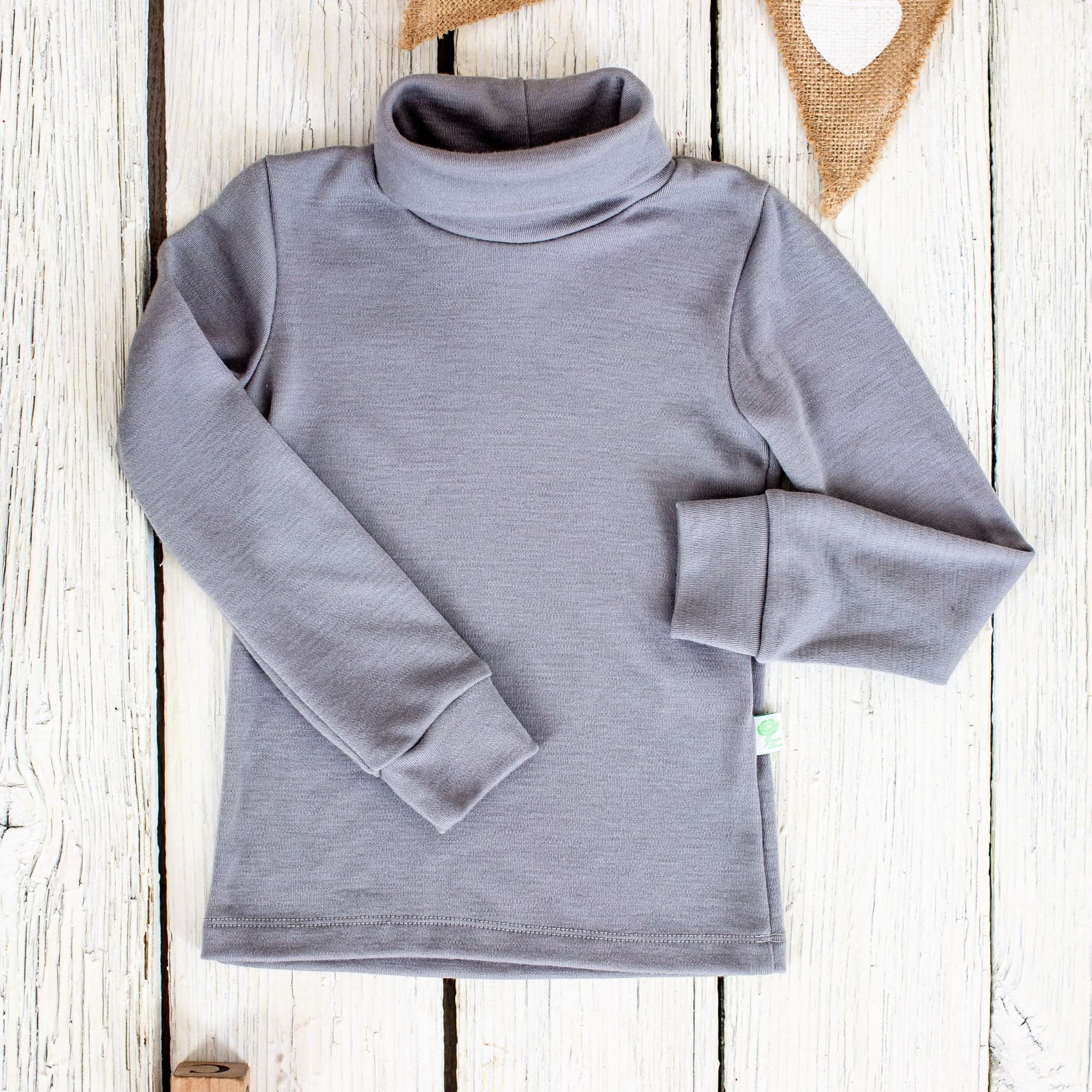 40 grados camiseta cuello alto marron niÃ±o