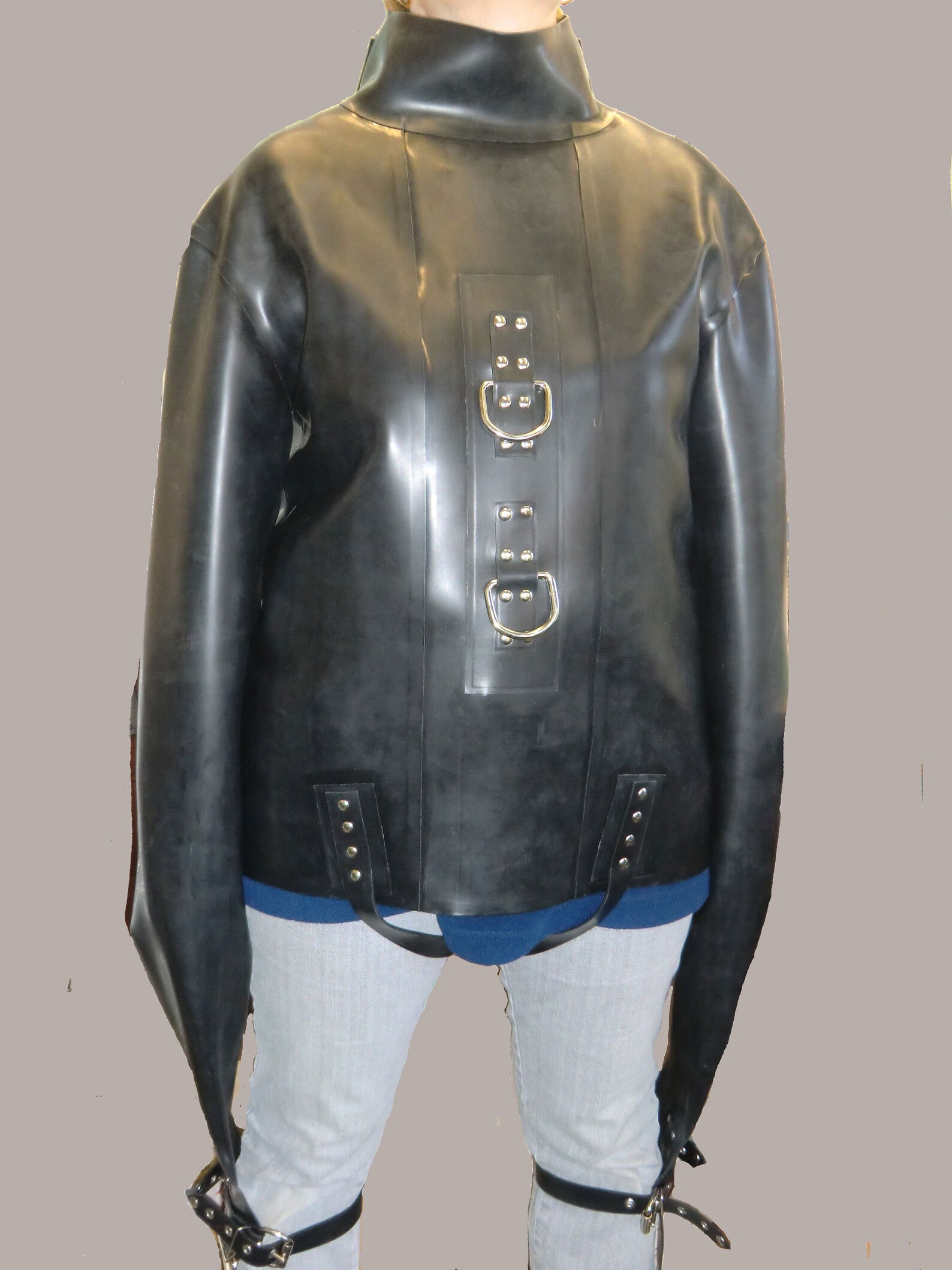 Handmade Deluxe 1.05mm Thick Latex Straight Jacket With Free Etsy Canada