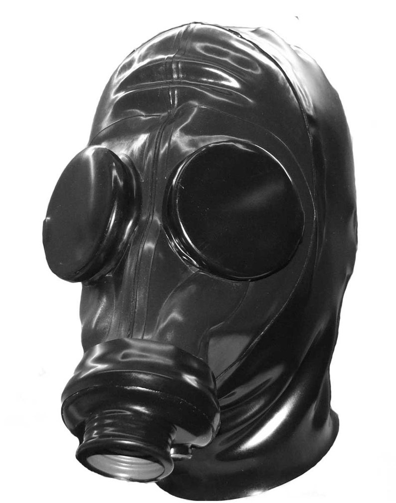 Russian GP5 Gas Mask Full Hood with Eye Caps Etsy
