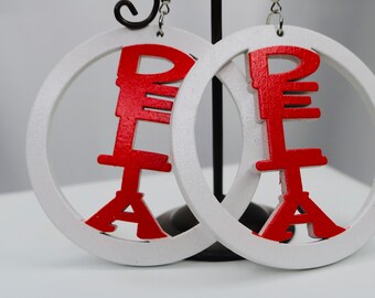 Delta Sigma Theta Earrings