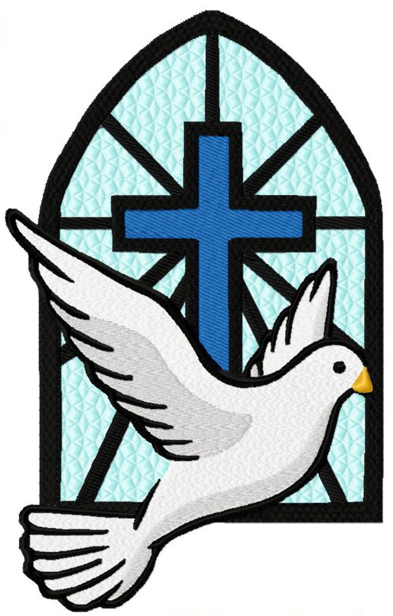 Dovecross window machine embroidery design 3 sizes for  etsy australia Dovecross window machine embroidery design 3 sizes for  etsy australia