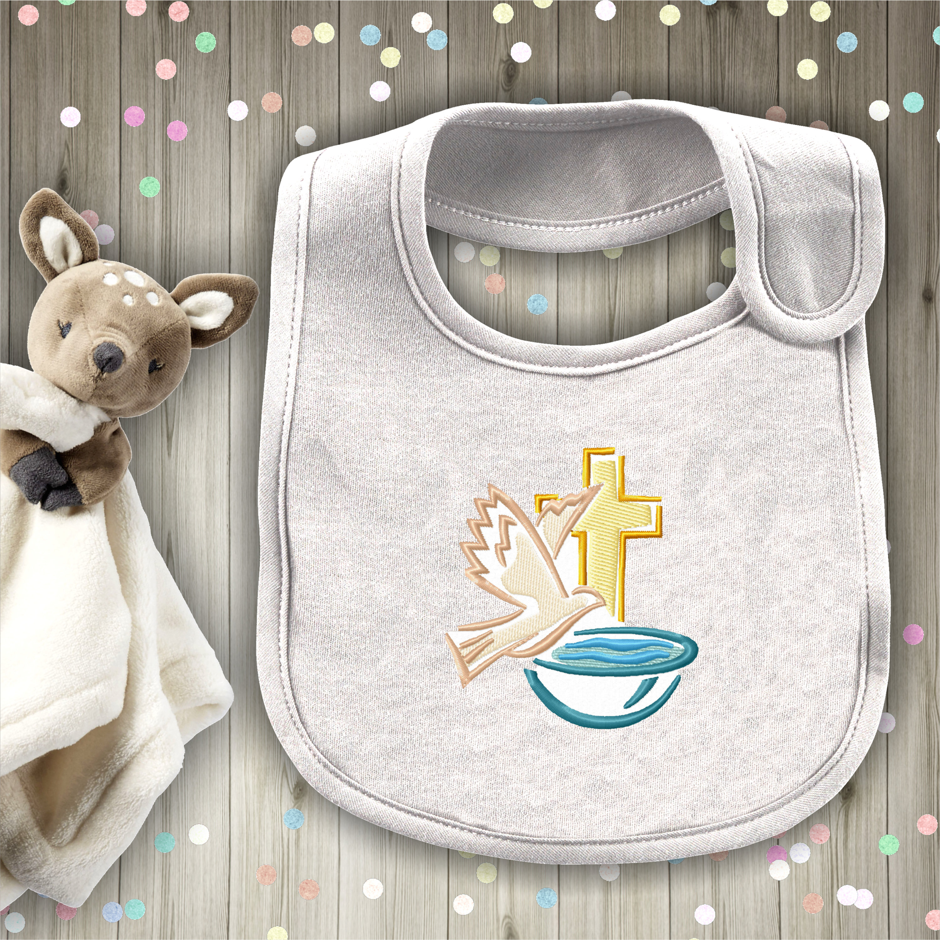 Holy baptism symbol 1 machine embroidery design 3 sizes for  etsy