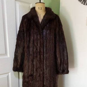 Otter Fur Jacket Etsy