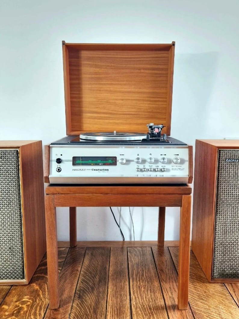 Beautiful Vintage 1973 Hacker Centurion Radiogram Hifi Stereo System ...