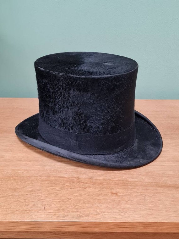 Vintage 1930s Fur Top Hat by LINCOLN BENNETT & Co Bearing Royal