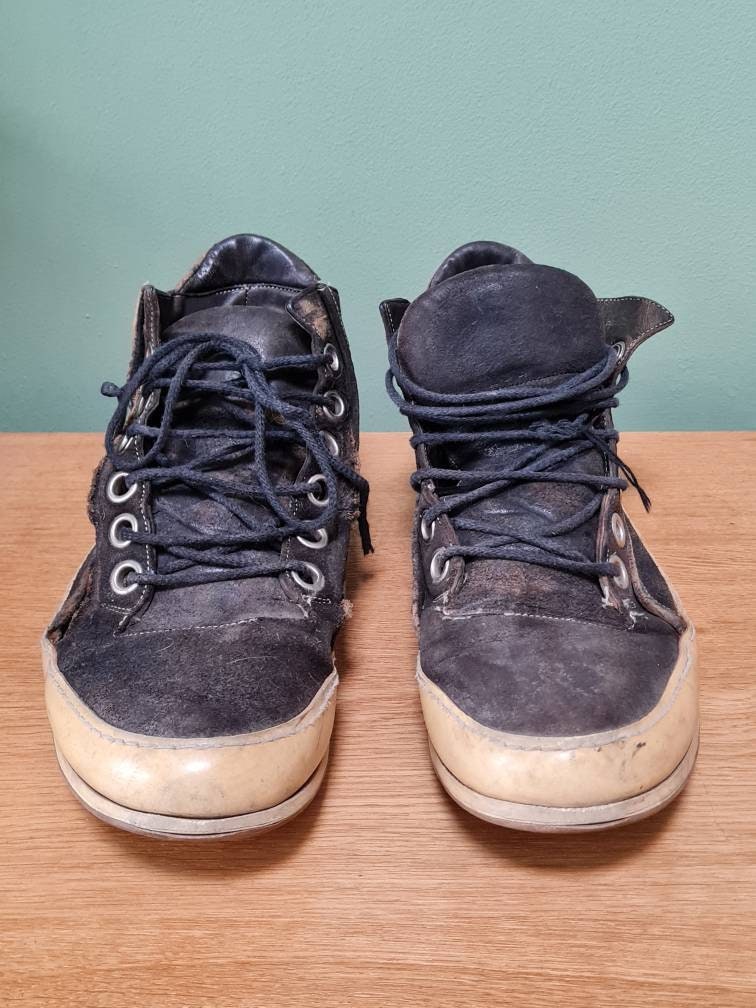 Distressed tennis shoes sale