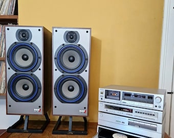 Tocadiscos Sony PS-FL3 de alta fidelidad vintage, casete TC-K555,  amplificador TA-AX6