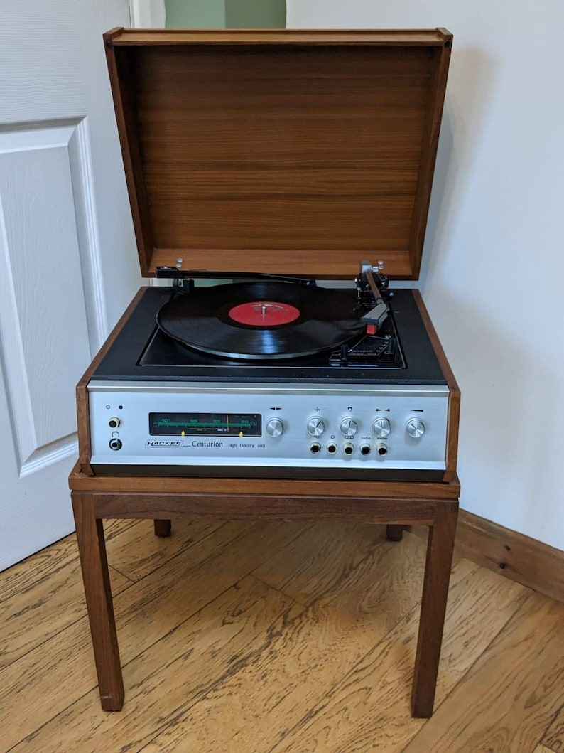 Beautiful Vintage 1973 Hacker Centurion Radiogram Hifi Stereo System ...