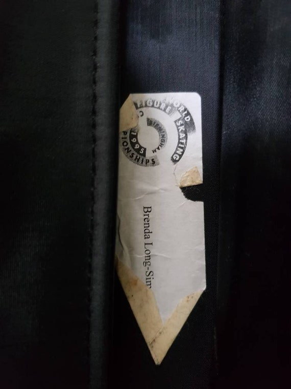 RARE! Ice skating judge's vintage messenger bag Wor… Gem