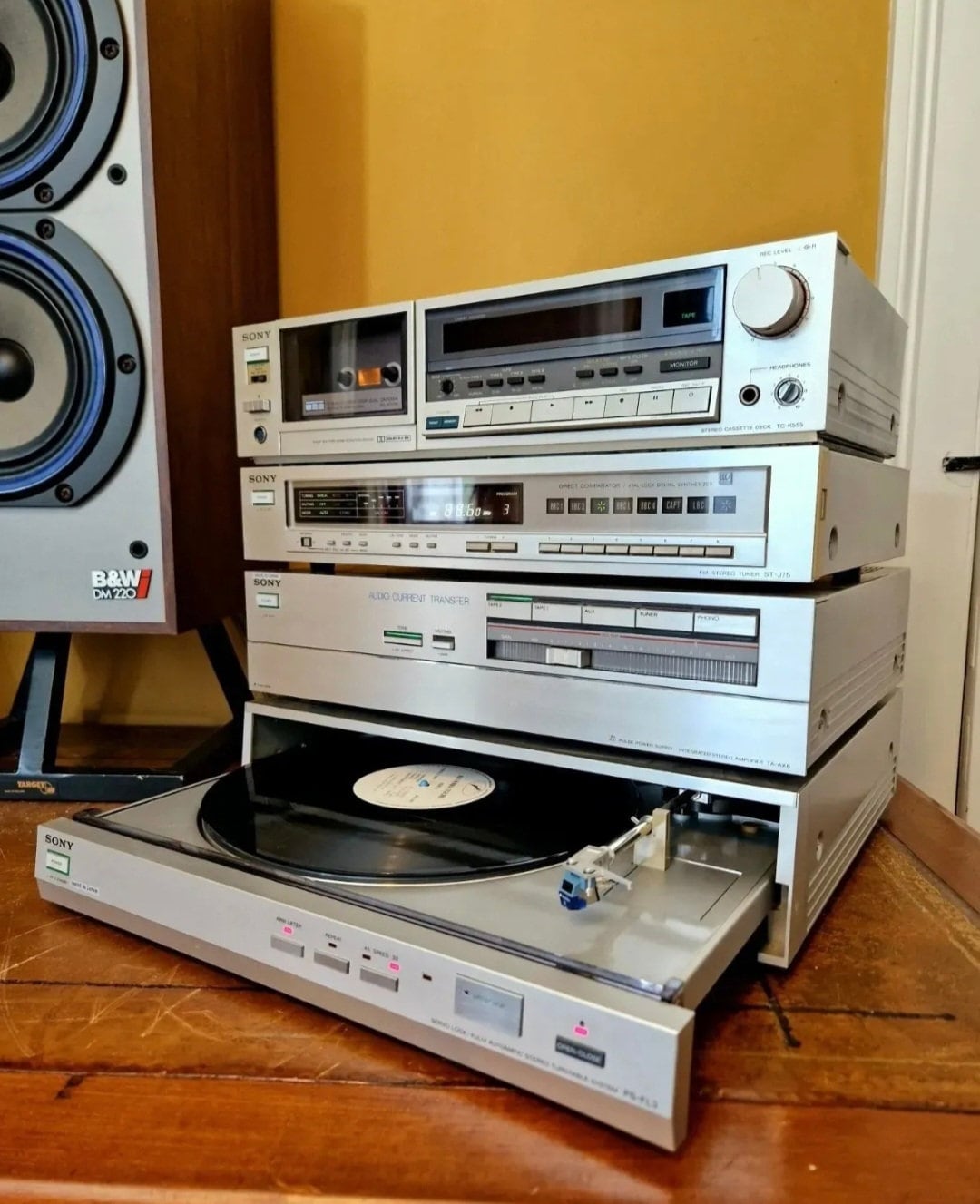 魅了 Vintage End High Hifi TC-K555 Player Record PS-FL3 Sony Nintendo Switch
